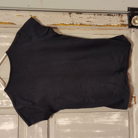 Young Living Black V-Neck Shirt - Picture 4 of 4